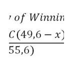 calculate lottery probability